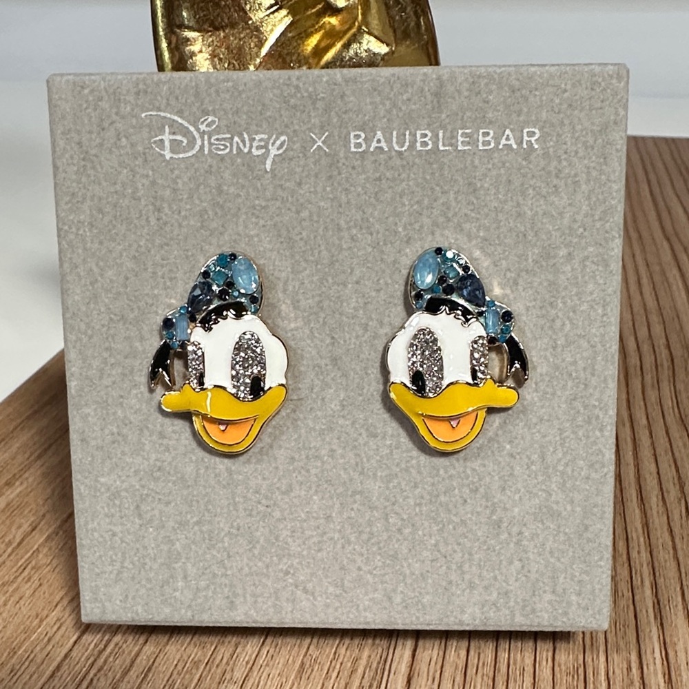 BaubleBar Disney Donald Duck Earrings